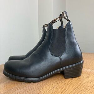 Blundstone Women's Black Size 8 1671 Heeled Chelsea Premium Boots Work Wear